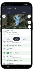 Pet Tracker Security Collar GPS for Pet Wireless GSM GPRS Tracking System Size:S