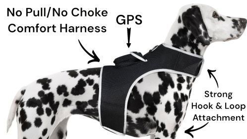Waterproof GPS Tracking System for Dogs Realtime Pet Security Tracker Size:S