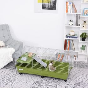 L Small Animal Cage (Option: Green-1200x620x210 mm)